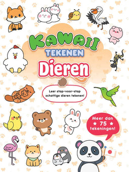 Rebo - Kawaii tekenen dieren - Stap-voor-stap tekenboek schattige dieren