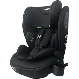 NANIA MILANO - Isofix autostoel - Groep 1/2/3 - I-maat - Met verkleiner - Zwart