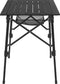 Juskys Picco - Opvouwbare Campingtafel - Verstelbaar 45-68 cm - Zwart
