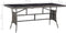 vidaXL - Tuintafel - 170x80x74 - cm - poly - rattan - grijs