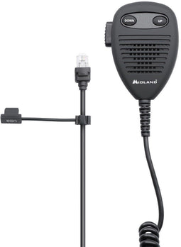 Midland CB-microfoon voor M-Mini en CB-Go USB met Up/Down-toetsen, R45 C1619