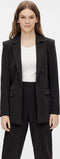 Pieces PCBOSSY LS LOOSE BLAZER NOOS - Dames Blazer - Oversized - Zwart
