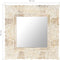 vidaXL - Spiegel - 50x50 - cm - massief - mangohout - wit