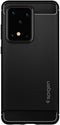 Spigen Rugged Armor - Soft case - Krasbestendig - Zwart (2020)