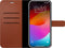 Valenta iPhone 15 - Book Case - Handgemaakt leer - Bruin