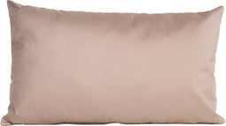 Anna's collection Buiten of tuin sier kussens - taupe/beige - 30 x 50 cm - binnen/buiten - zitkussens tuinbank