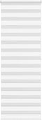 vidaXL - Zebra - rolgordijn - 85x200 - cm - stofbreedte - 80,9 - cm - polyester - wit