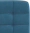 vidaXL - Eetkamerstoelen - 2 - st - fluweel - blauw