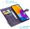 iMoshion Hoesje Geschikt voor Samsung Galaxy M52 Hoesje Met Pasjeshouder - iMoshion Mandala Bookcase - Paars