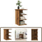 vidaXL - Dressoir - 35x35x55 cm - bewerkt hout - oud houtkleurig