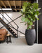 Capi Europe - Vaas elegant deluxe Clay NL - 51x72 - Ivoor - Opening Ø31 - Bloempot voor binnen en buiten - Levenslang garantie - Breukbestendig - 100% Recyclebaar - CO2 Neutraal geproduceerd - KIVC1138