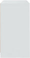 vidaXL - Dressoir - 70x41x75 - cm - bewerkt - hout - wit