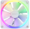 NZXT F120 RGB Duo - Ventilator 120mm - Max. 29dB(A) - Wit (1x)
