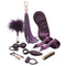 Fifty Shades Pleasure Overload 10 Days of Play Couple's Kit - Zwart/ Zilver