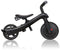 Globber Trike 4 in 1 Deluxe Play in Zwart-Grijs