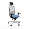 Bureaustoel Piqueras y Crespo 3D026G1 Hemelsblauw