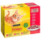 Kattenvoer Purina Friskies Mix Kip Kalfsvlees Lam Eend 12 x 85 g