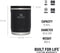 Stanley Classic Legendary Food Jar 0,53L | Black | Lunchbox houdt 6 uur warm en koud | Lekvrij | BPA-Vrij | Vaatwasserbestendig