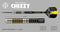 Harrows CHIZZY - Steeltip dartpijl - 90% Tungsten 24 g - ZwartGeelZilver
