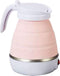 Opvouwbare waterkoker - roze - waterkokers - waterkoker klein - elektrisch - 0.6L