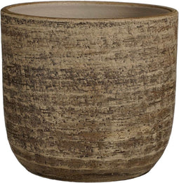 Mica Decorations Ravenna Bloempot - 30x30x27 cm - Terracotta - Bruin