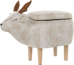 REINDEER - Hocker - Beige - Polyester