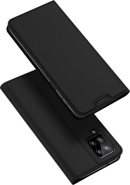 Dux Ducis - Slim bookcase hoes - Geschikt voor Samsung Galaxy A22 4G - Zwart