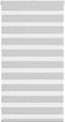 vidaXL - Zebra - rolgordijn - 75x150 - cm - stofbreedte - 70,9 - cm - lichtgrijs