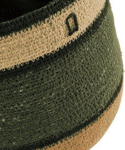 Bonheur du Jour Bohemian bloempot/geweven mandje van zeegras - Ø22x21cm - Petit Carré Vert
