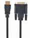 Gembird HDMI-DVI - KVM Kabel - 1.8 m - Zwart