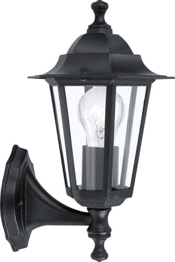 EGLO Laterna 4 - Wandlamp - Buiten - 1 Lichts - IP44 - Zwart