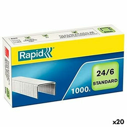 Nietjes Rapid 1000 Onderdelen 24/6 (20 Stuks)