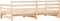 vidaXL - Slaapbank - met - onderschuifbed - 90x190 - cm - massief - grenenhout