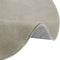 tectake® Soft Zone - Vloerkleed - Rond - Ø120 cm - Antislip - Onderhoudsvriendelijk - Zandkleur