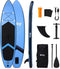 Brixy SUP Board - Opblaasbaar Paddle Board - 305 cm - Max. 150 kg - Blauw