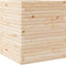 vidaXL - Plantenbak - 60x60x68,5 - cm - massief - grenenhout