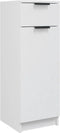 vidaXL - Badkamerkast - 32x34x90 - cm - bewerkt - hout - wit
