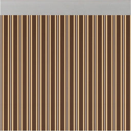 Gordijn Acudam Ferrara Deuren Bruin Buitenkant Ivoor Ondoorzichtig (90 x 210 cm)