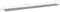 vidaXL - Wandschappen - 4 - st - 100x10x1,5 - cm - bewerkt - hout - betongrijs