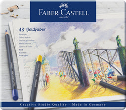 Faber Castell - Kleurpotloden Faber-Castell Goldfaber set à 48 stuks assorti | Set a 48 stuk | 120 stuks