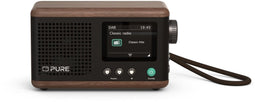Pure - DAB+ Radio Classic Mini - Bluetooth 5.3 - Zwart/Walnoot