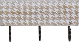 Wandkapstok 30 x 7 x 16 cm Metaal Hout