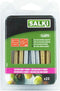 Hot melt glue sticks Salki 430208 Zilverkleurig Gouden Purpurine Decoratie Ø 8 x 95 mm 105 g (22 Stuks)