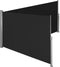 tectake® - aluminium windscherm uitschuifbaar - privacybescherming tot 600 cm