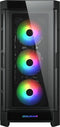 Cougar Duoface Pro RGB - Tower - 2 panelen met RGB-verlichting en luchtstroom - Zwart