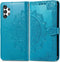 imoshion Hoesje Geschikt voor Samsung Galaxy A13 (4G) Hoesje Met Pasjeshouder - imoshion Mandala Bookcase - Turquoise