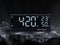 Caliber HCG023 - Digitale Wekkerradio - FM Radio met 10 presets - Temperatuur en Luchtvochtigheid meter - Groot Dimbaar Display - Zwart