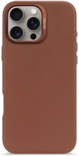 Decoded - Leather Case - iPhone 16 Pro Max - MagSafe-compatibel - Bruin