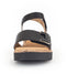 Gabor Florenz - Sandalen - Sleehak - Zwart - Maat: 38