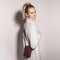 Telefoontasje Dames Crossbody - Selencia Avani Slang Telefoontasje Crossbody - Universeel Schoudertasje telefoon - Donkerrood
